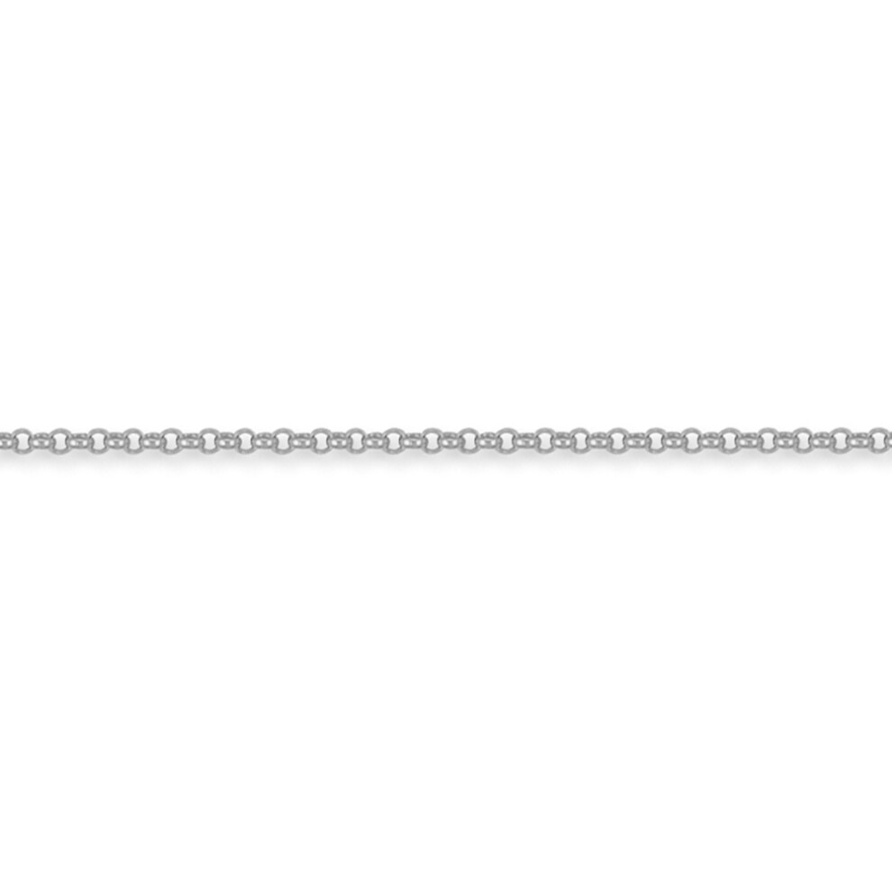 (20) Sterling Silver 2.5 Gauge Micro Belcher Chain