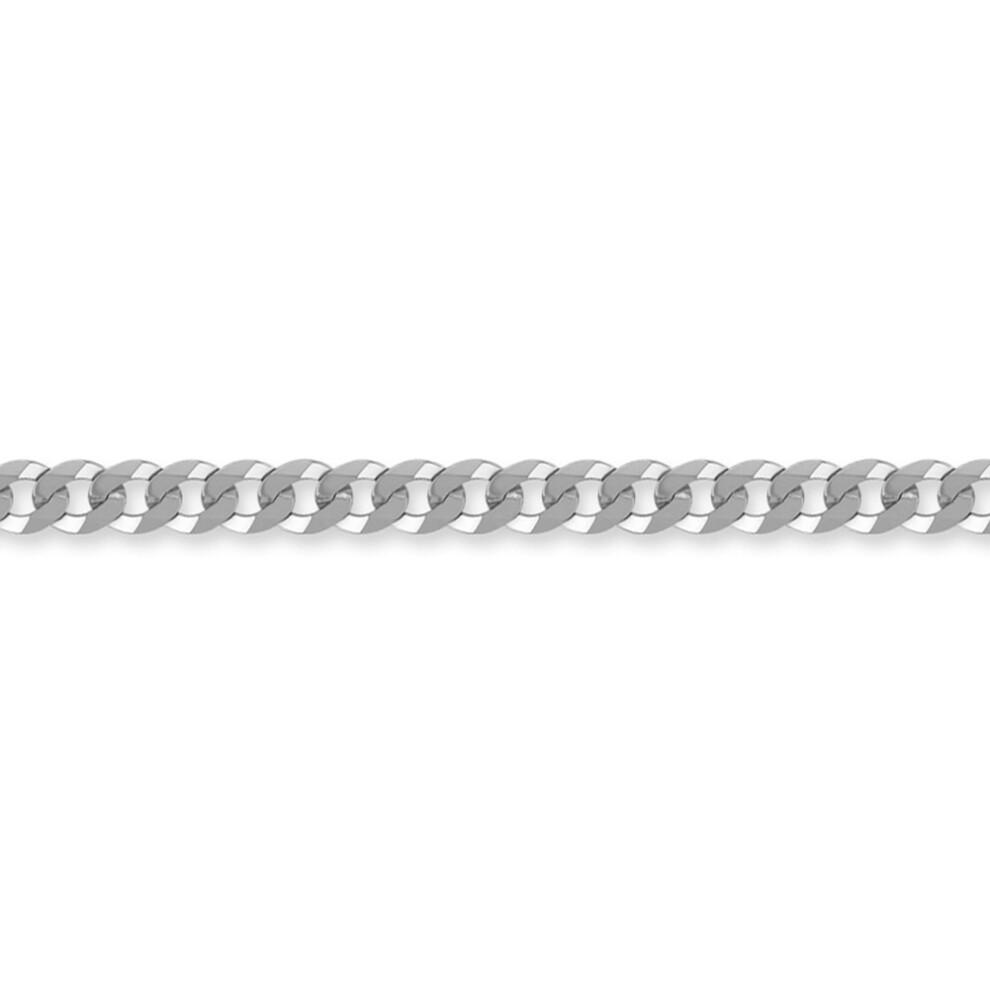 (20) Sterling Silver 5mm Gauge Curb Chain