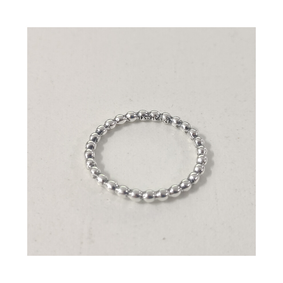 (50) Pandora Silver Bubble Beaded Stacking - Image 3