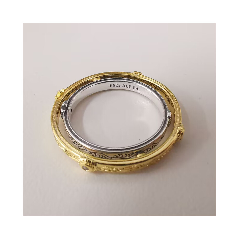 (52) pandora game of thrones spinning astrolabe ring - Image 2