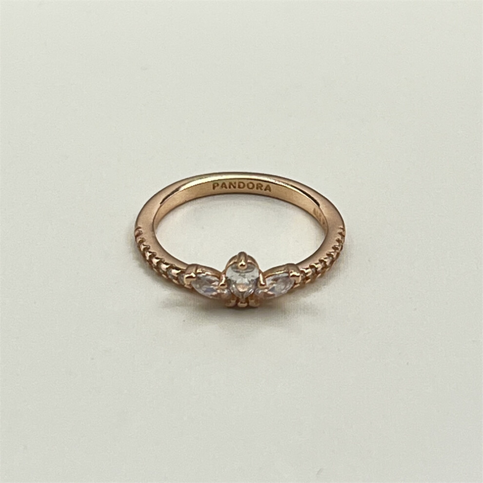 (52) Pandora Rosé Ring Sparkling Herbarium Cluster - Image 3