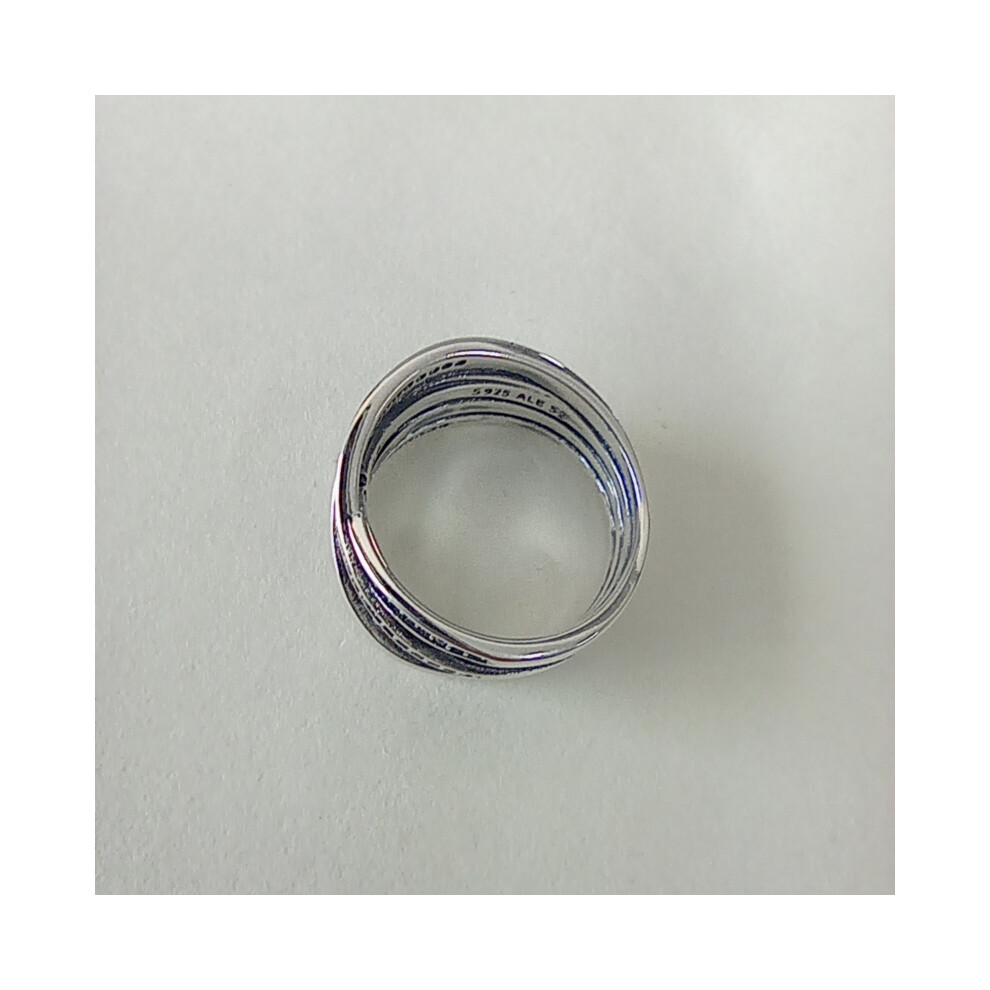 (58) New Pandora Entwining Silver Ring - Image 3