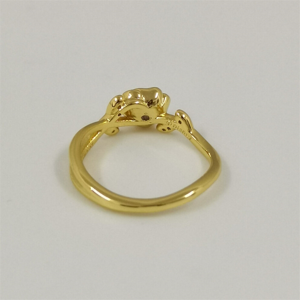 (58) pandora beauty and the beast rose ring - Image 5