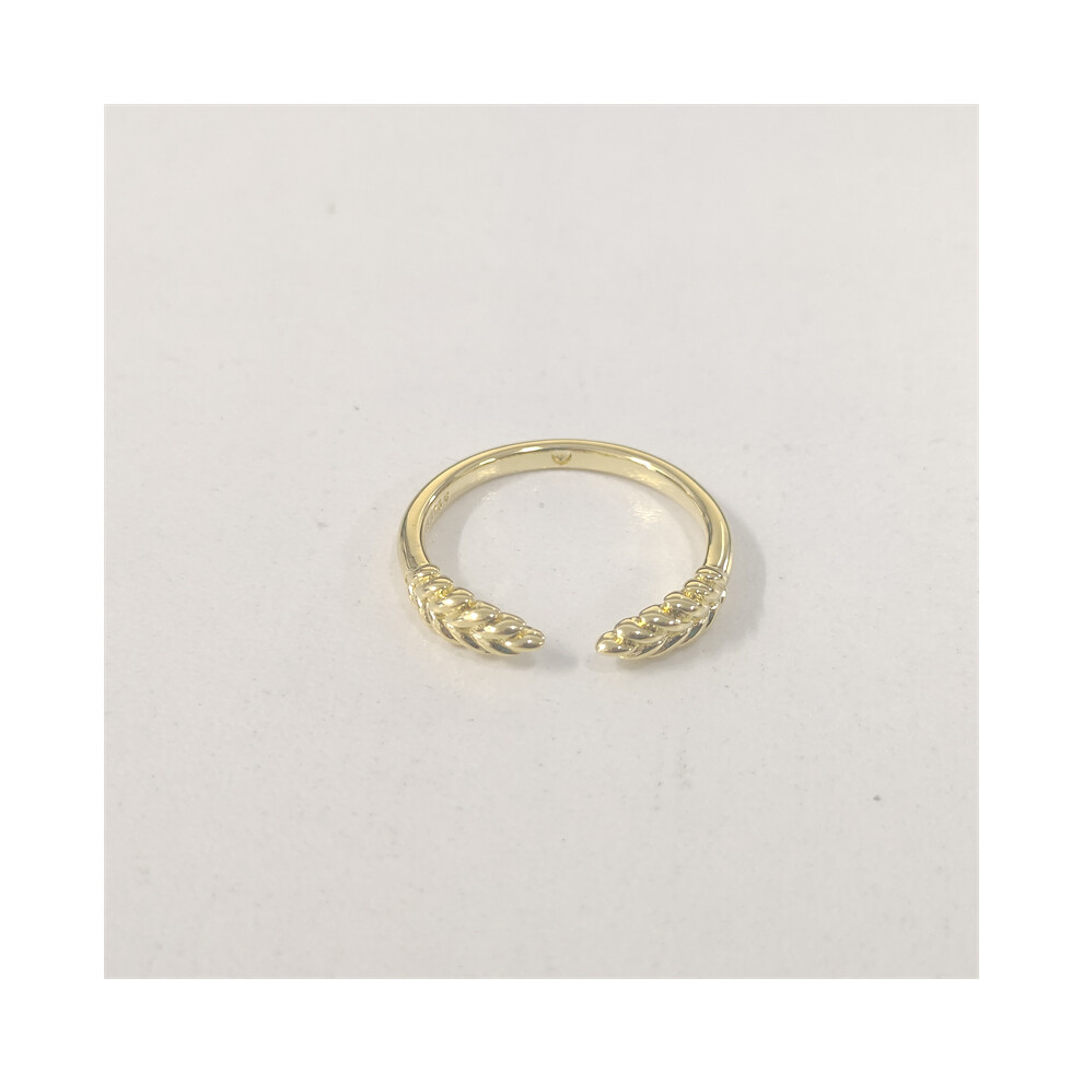 (58) pandora shine open grains ring