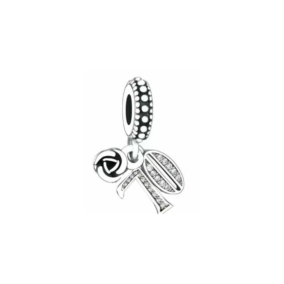 (70th birthday Dangle sterling silver s925 charm for pandora bracket ) Birthday sterling silver charm pandora bracelet - Image 2