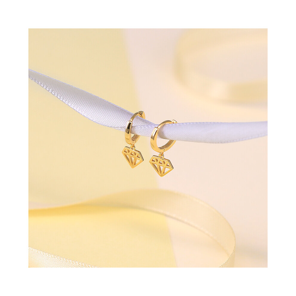 925 Sterling Silver Cubic Zirconia Sun Moon Star Pendant Hoop Earrings For Women Evil Eyes Butterfly Cactus Huggie Earring - Image 5