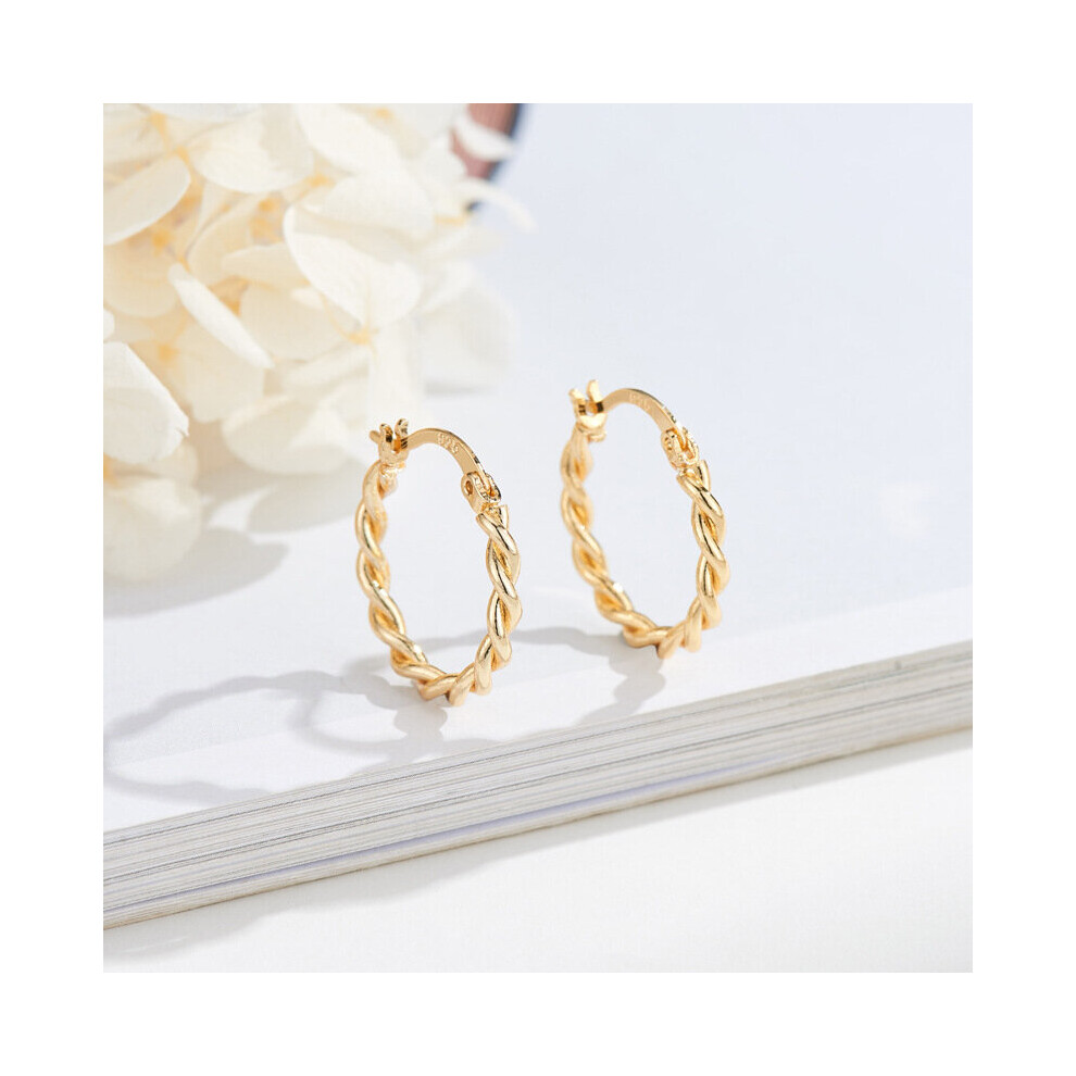 925 Sterling Silver Earrings Circle hoop Earrings For Women Gift Earings jewelry - Image 2