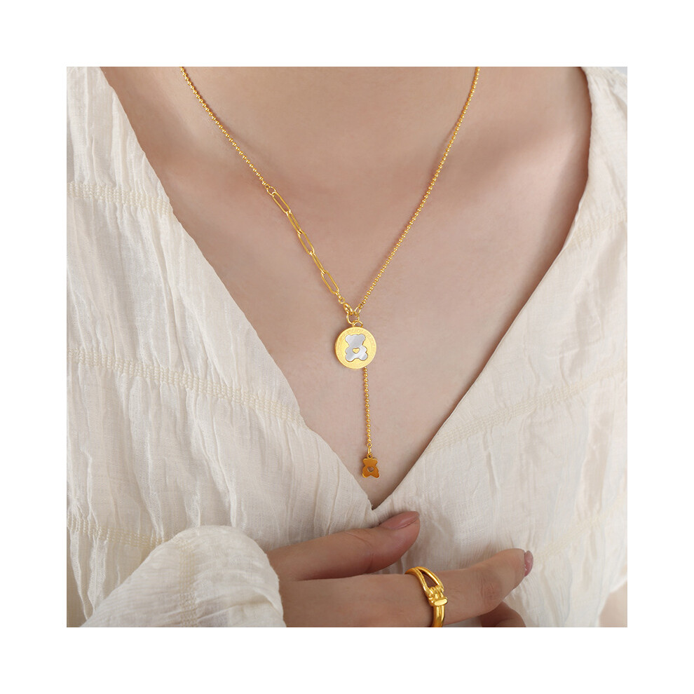 Beautiful Unique And Pearl Shell Pendant Necklace Women For Perfect - Image 5