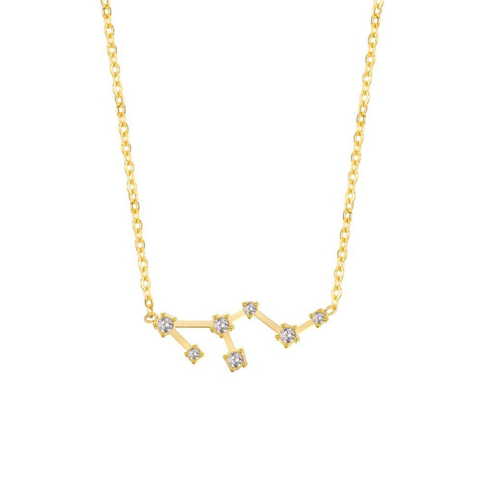 (CAPRICORN) Celestial Star Gold Necklace Star Sign Pendant - Image 7