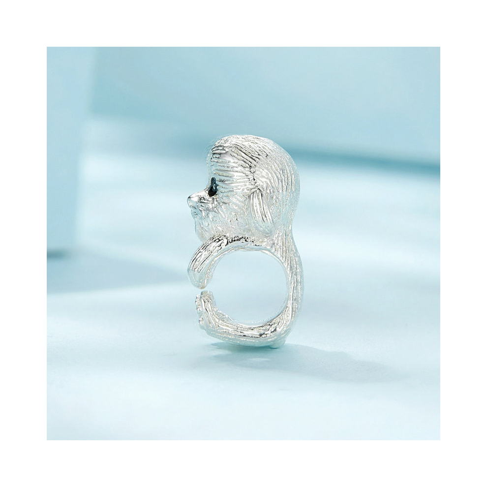 Cute Puppy Dog Wrap Charm Bead Genuine 925 Sterling Silver Compatible With Pandora Bracelets - Image 6
