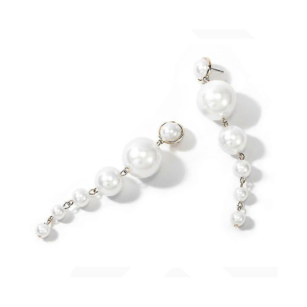 Drop Earrings, Long Pearl Earrings Pearl Earrings Earrings