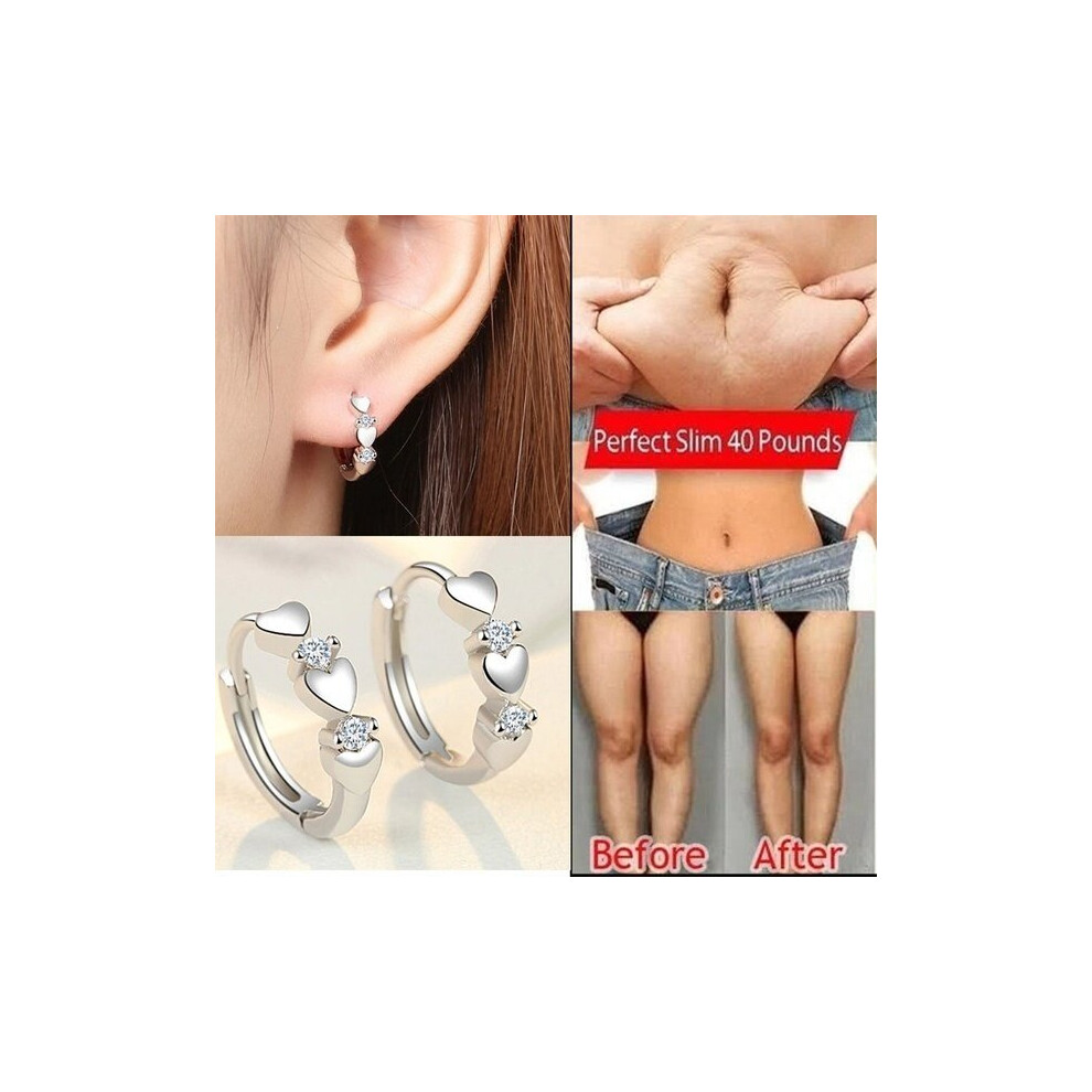 Earrings Therapy Weight Acupoints Pair Slimming Ear Slim Magnetic Loss Stud Body - Image 2