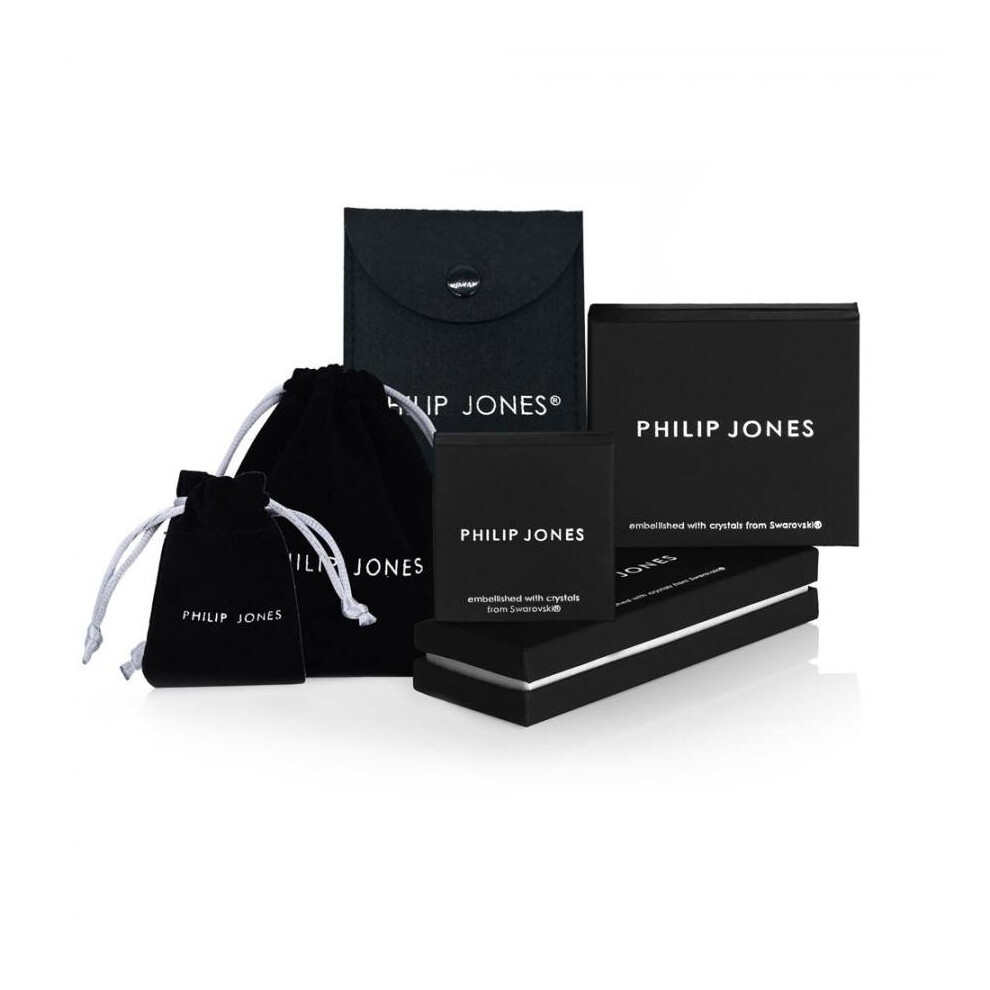 February (Amethyst) Birthstone Earrings Created with Swarovski Crystals - Image 3