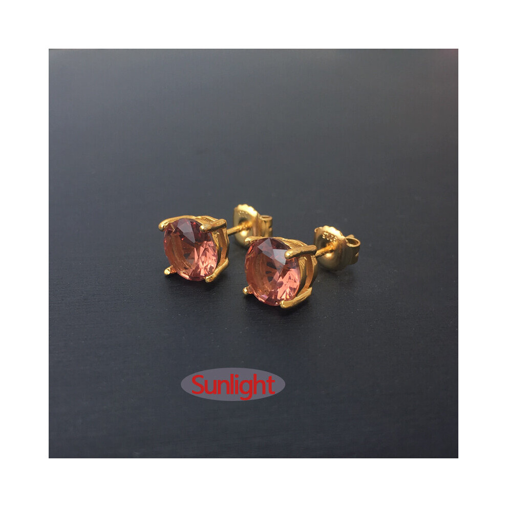 FFGems 925 Silver Sterling Zultanite Stud Earrings Stone Change Fine Jewelry For Women Wedding Party Gift - Image 5