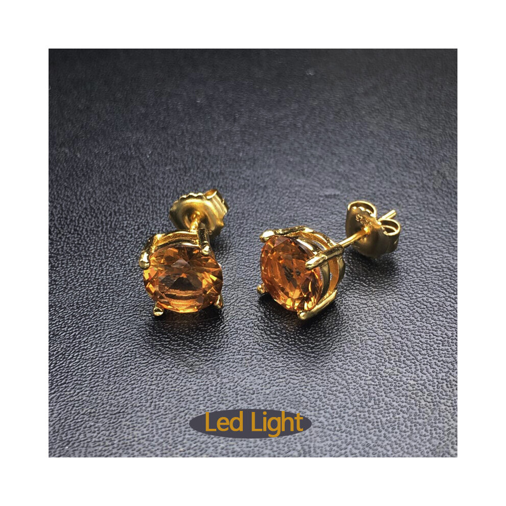 FFGems 925 Silver Sterling Zultanite Stud Earrings Stone Change Fine Jewelry For Women Wedding Party Gift - Image 7