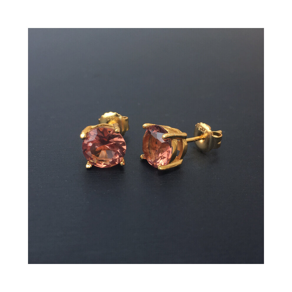 FFGems 925 Silver Sterling Zultanite Stud Earrings Stone Change Fine Jewelry For Women Wedding Party Gift