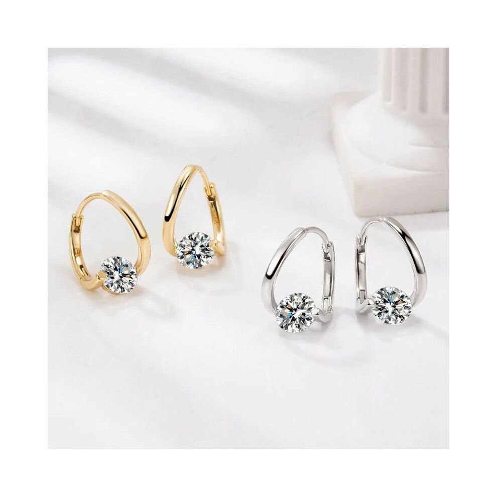 (G0413-1) Lymphvity MagneTherapy Germanium Earrings Lymphatic Drainage Earrings Magnetology Lymphactive Mag Studs Zircon Stud Earrings - Image 6