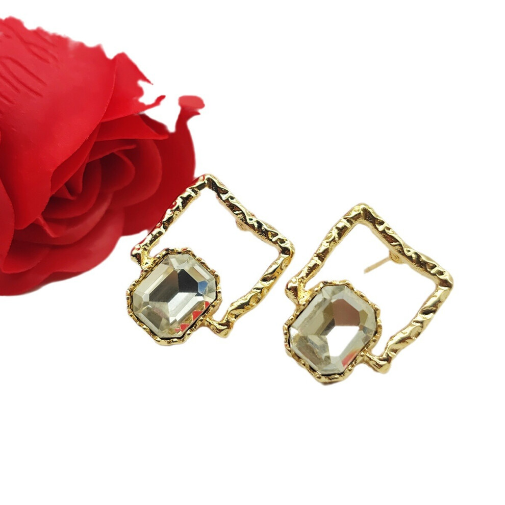 Geometric earrings studs Fashion earrings - Image 4