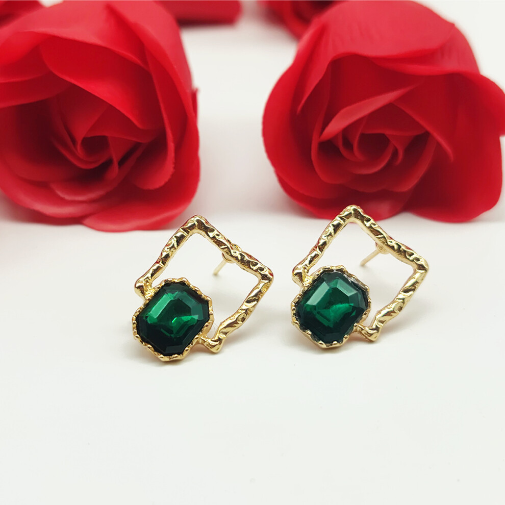 Geometric earrings studs Fashion earrings - Image 5