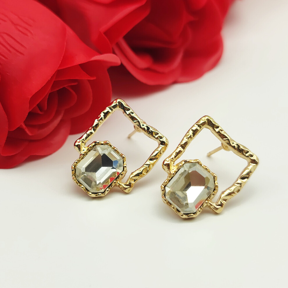 Geometric earrings studs Fashion earrings - Image 6