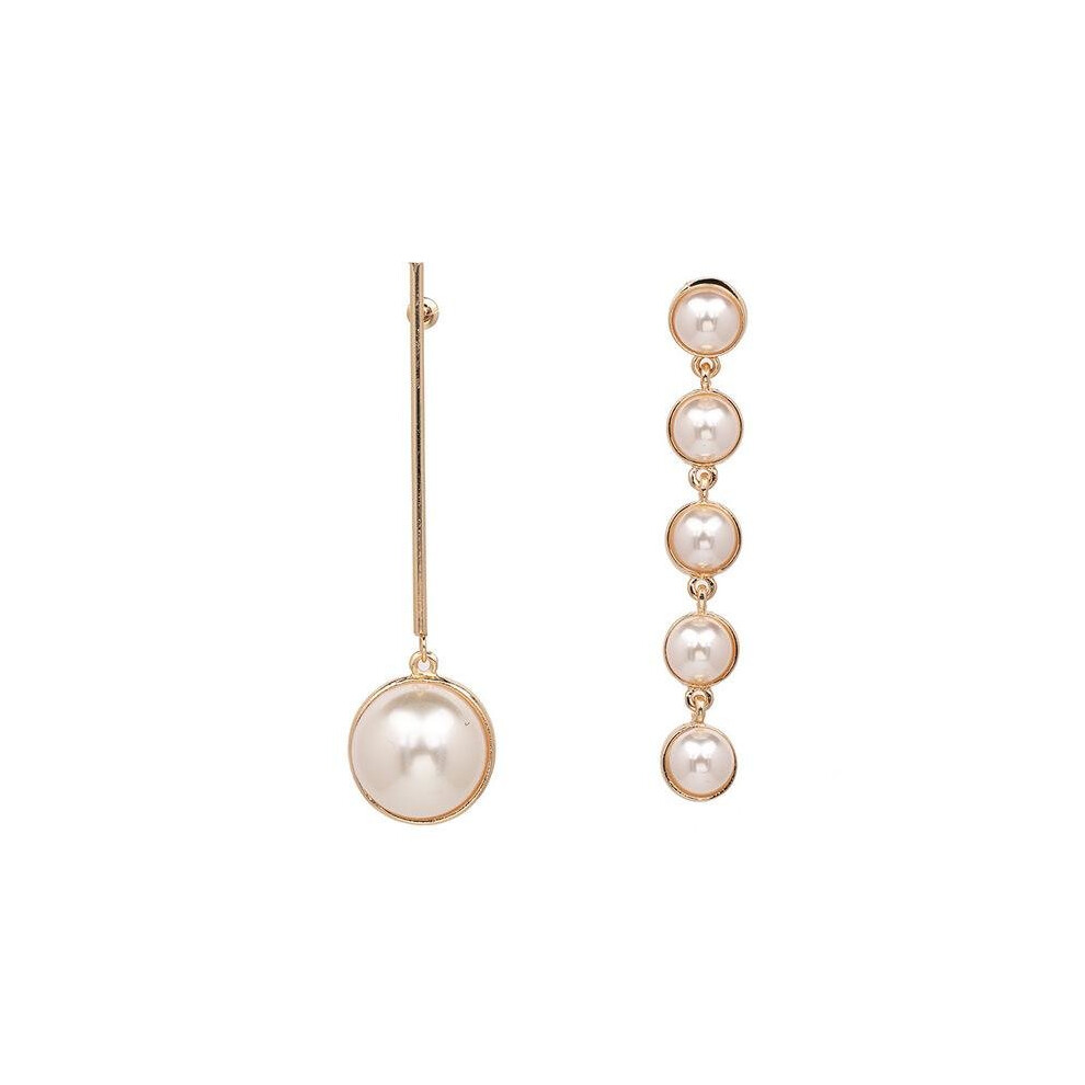 JUJIA Luxury Round Pearl Earrings For Women Imitation Pearl Drop Earrings Jewelry Girls bijoux femme - Image 2