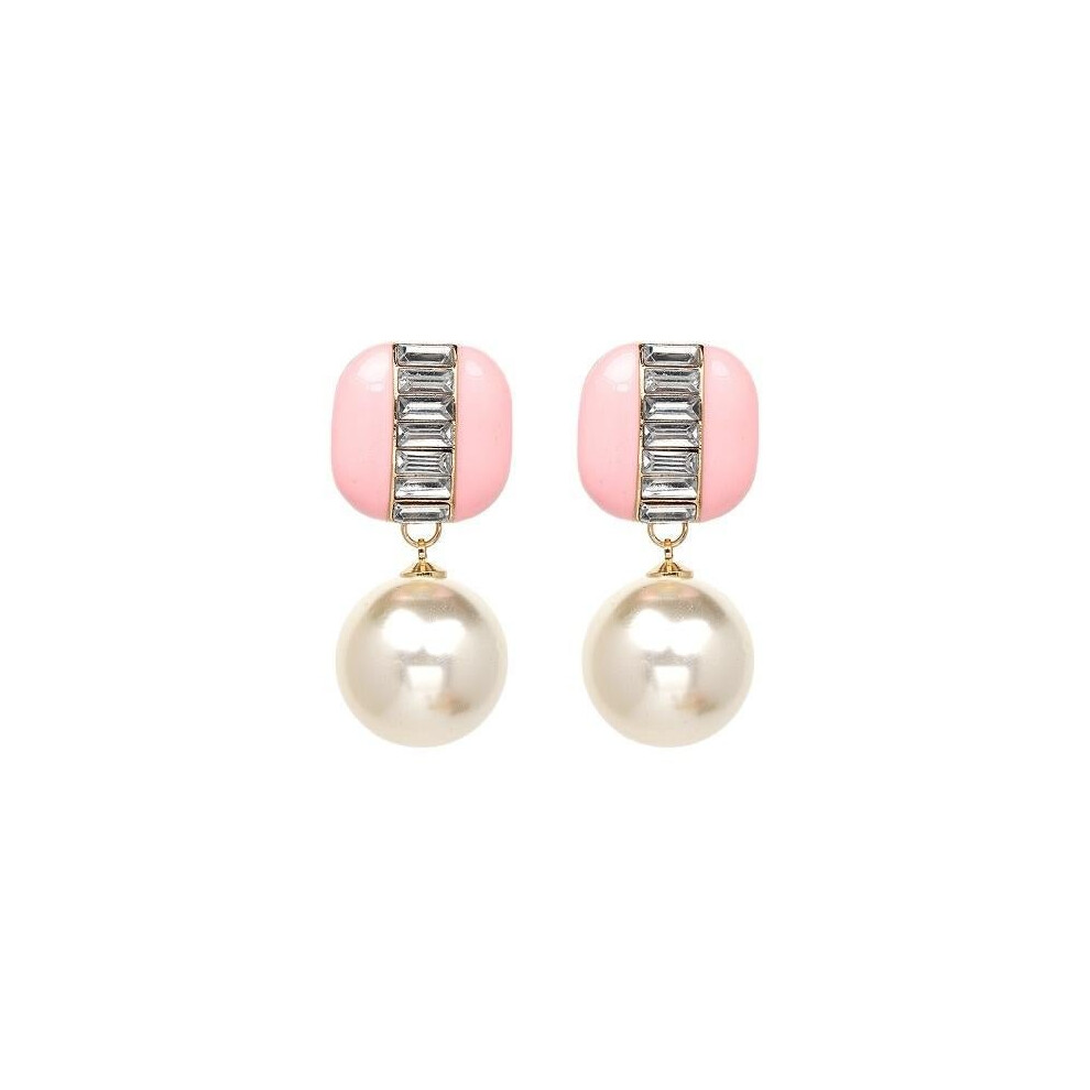 JUJIA simulated pearl Dangle drop Bridal Earrings for Women Vintage Statement Large Faux Pearl Earrings Fashion Jewelry 2017 - Image 5