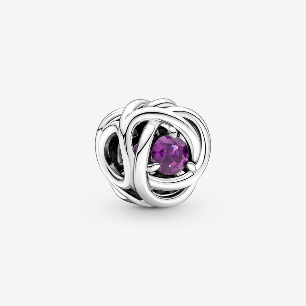 (June charm ) Birthday sterling silver charm ft pandora bracelet - Image 4