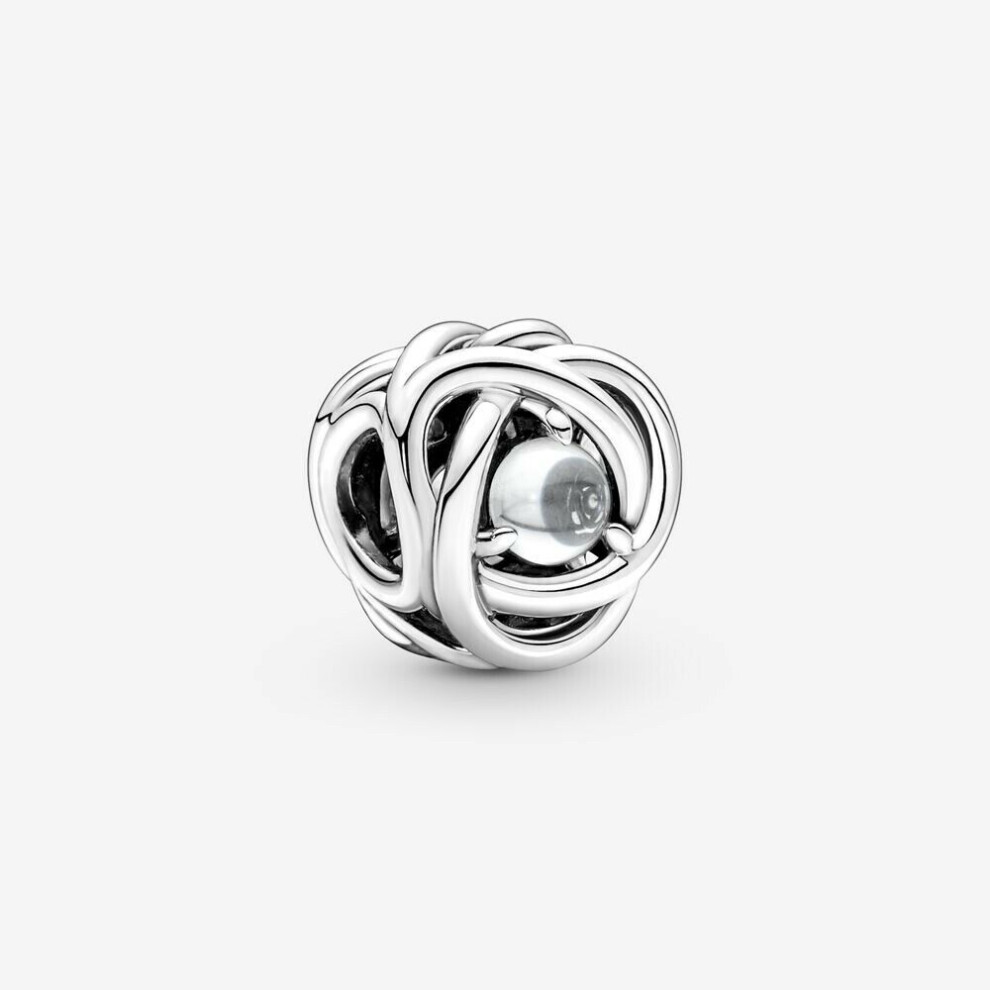 (June charm ) Birthday sterling silver charm ft pandora bracelet - Image 6