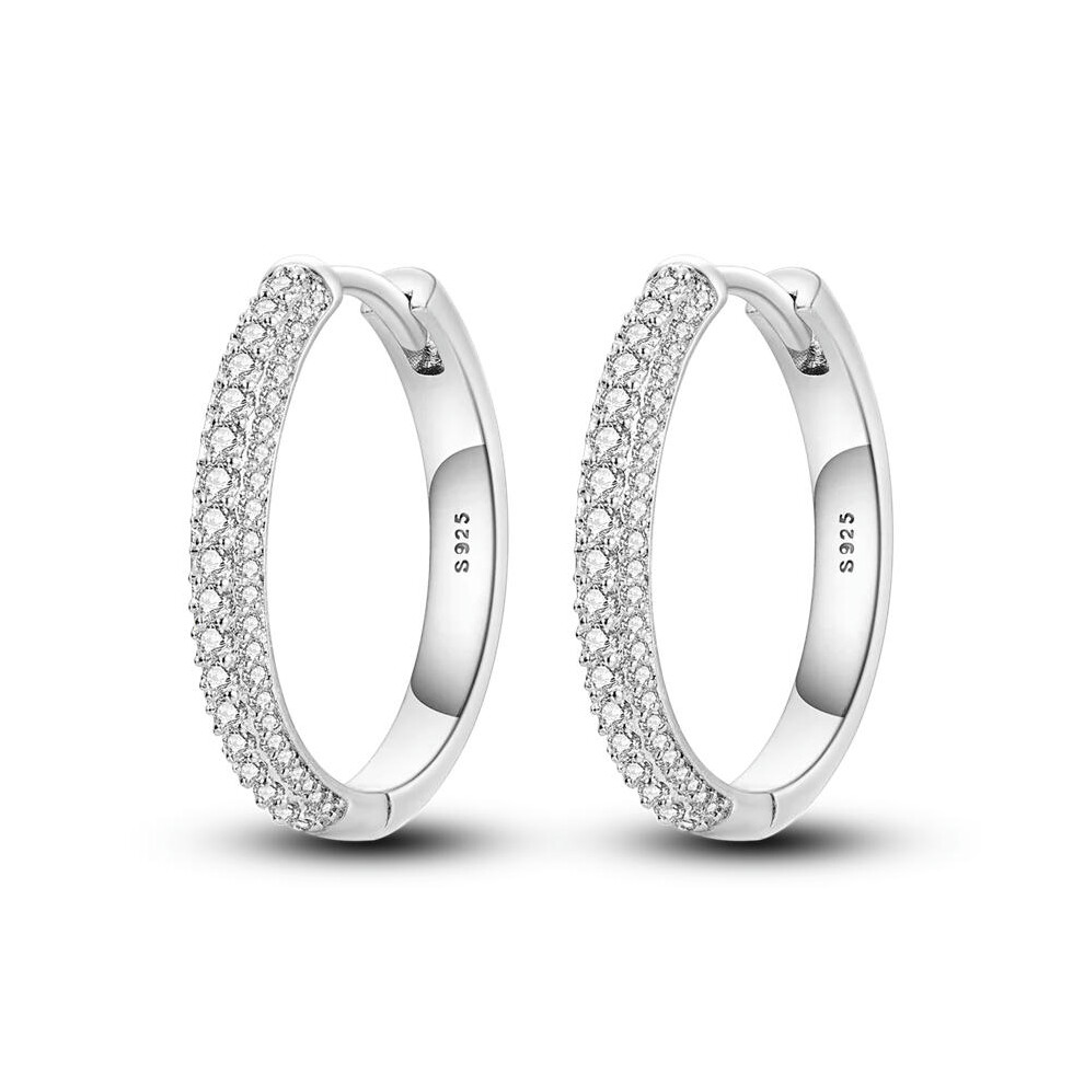(KTE159) Earring 925 Sterling Silver Heart Hoop Earrings Stud Earrings Silver Women Star Butterfly Earrings for Women Jewelry
