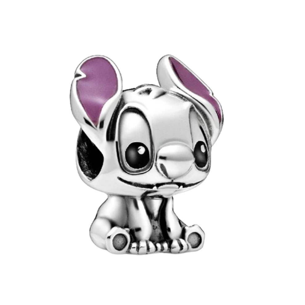 (Lilo & Stitch (F177)) 925 Silver charm for Bracelets & Necklace - Image 2