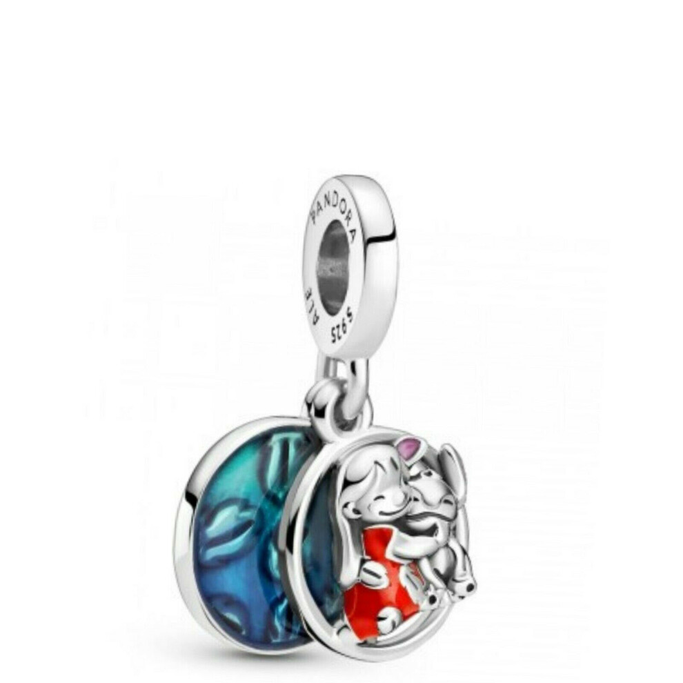 (Lilo stitch family dangle bead charm for pandora bracket ) New Disney Mickey Minnie sterling silver charm 925 - Image 2