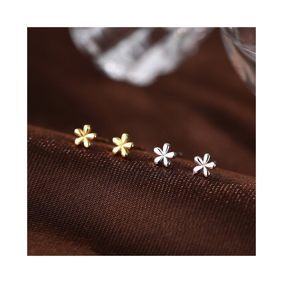 Minimal Butterfly Stud Earrings Lovely Tiny Earring Piercing Stud Accessory Golden/White Earring Jewelry - Image 6