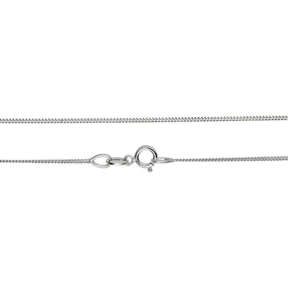 Miore Necklace - Pendant Women Freshwater Pearl Chain Brilliant Cut Zirconia White Gold 9 Kt / 375 Chain 45 cm - Image 2