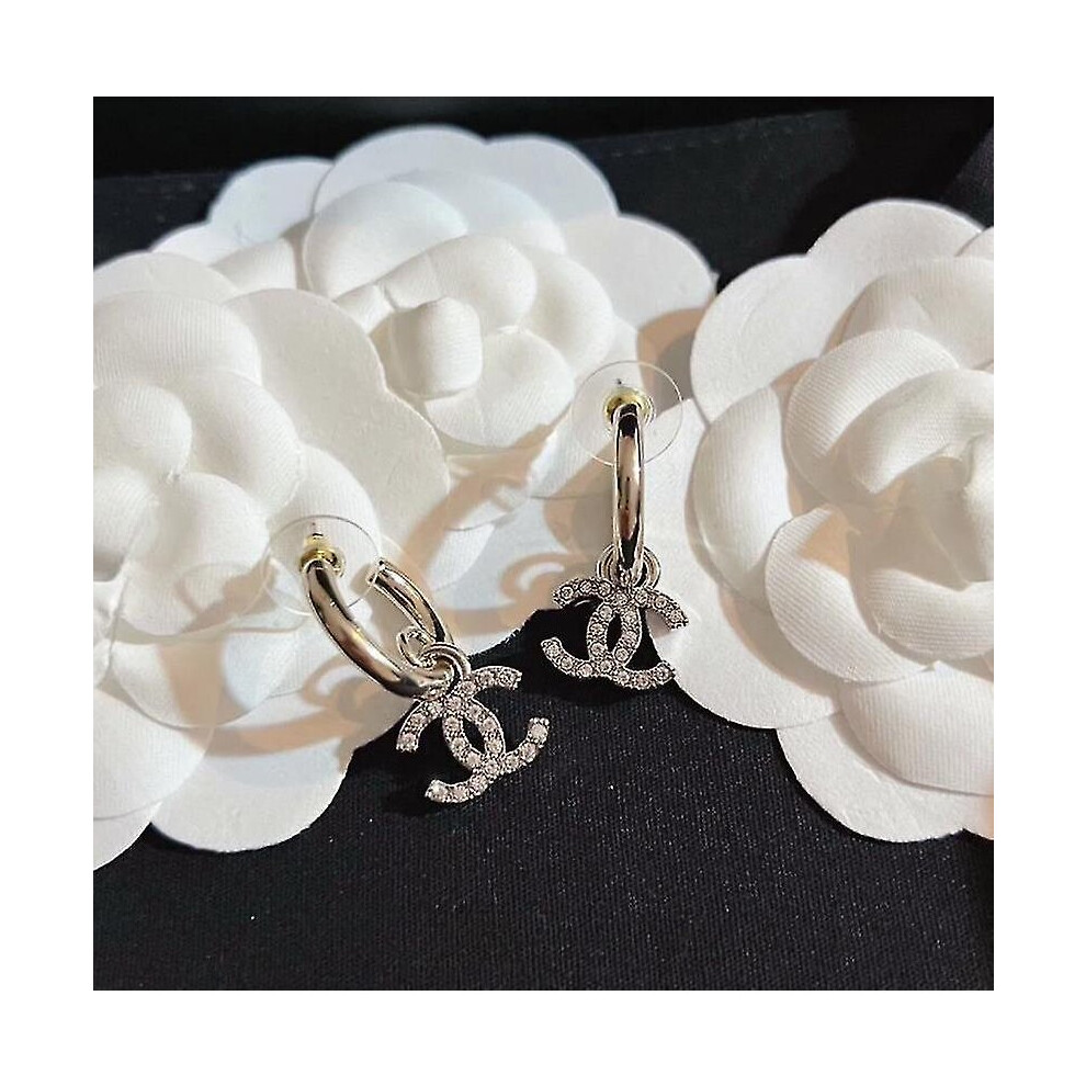 New 925 Silver Needle Long Style Love Tassel Fashion Stud Earrings Showing Thin Face Feminine Style Earrings - Image 5