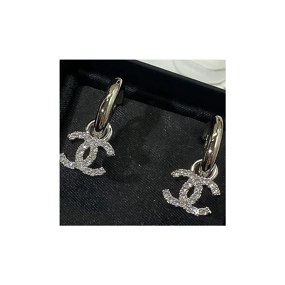 New 925 Silver Needle Long Style Love Tassel Fashion Stud Earrings Showing Thin Face Feminine Style Earrings