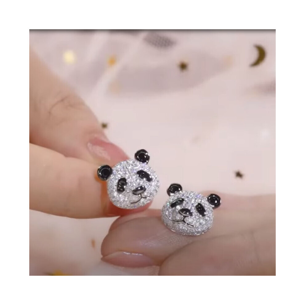Panda Earrings Animal Dangle Earrings Jewelry Earrings for Women Vintage Earring Boho Decor Earing - Image 4