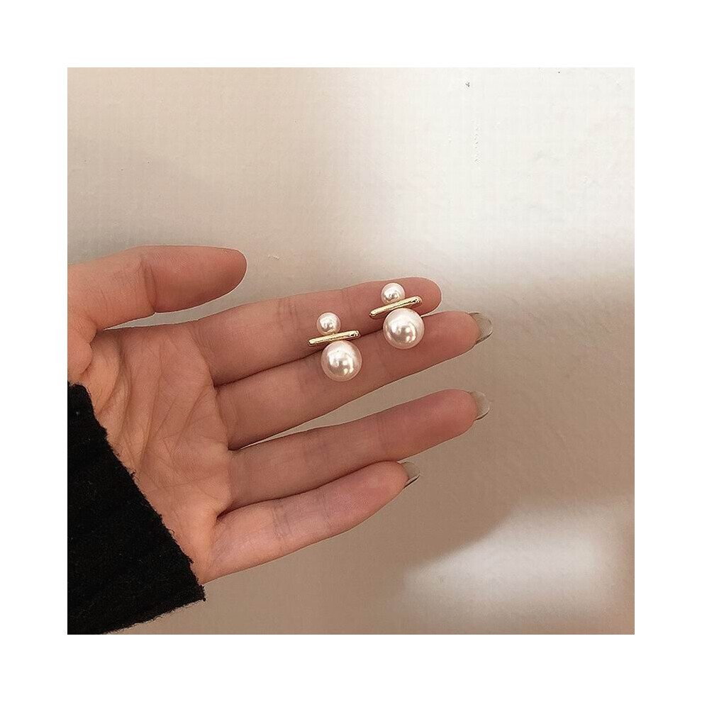 Pearl Earrings For Women All Match pendientes Jewelry