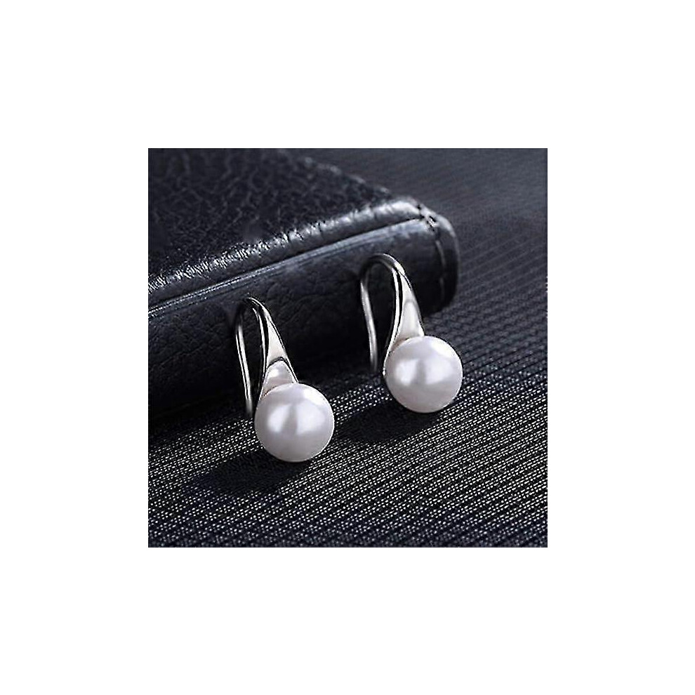 Pearl Earrings for Women, Hook Earrings - Image 5