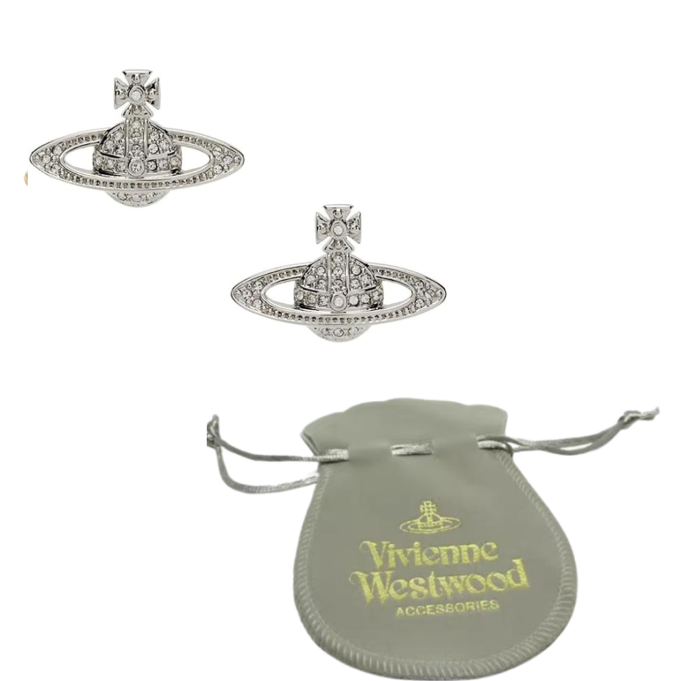 Saturn Earrimgs mini bras relief Inspired Vivienne Westwood earrings