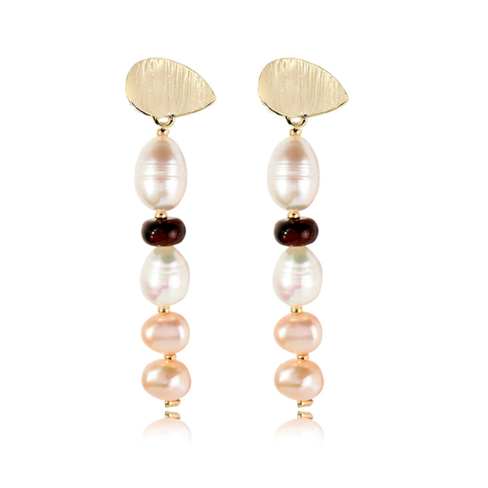 Shell Exquisite Natural And Pearl Earrings For Women Minimalist And Stylish
