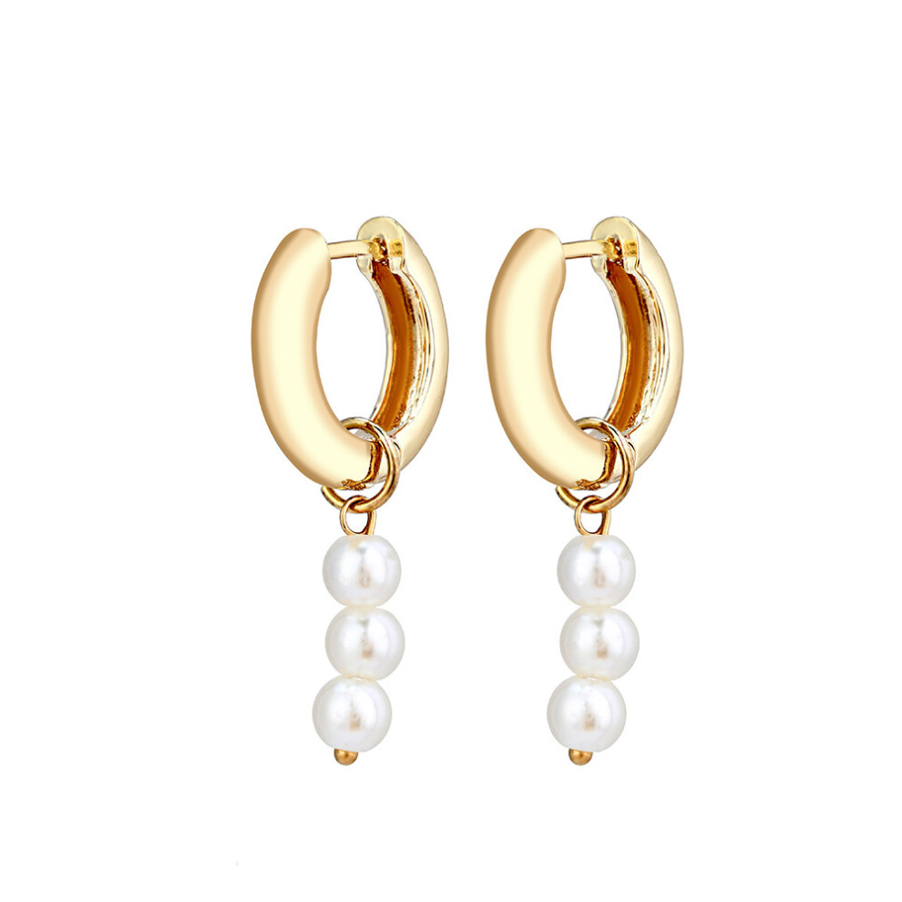 Sophisticated Pearl Earrings Alloy Material For Women Ideal For Gifting - Image 7