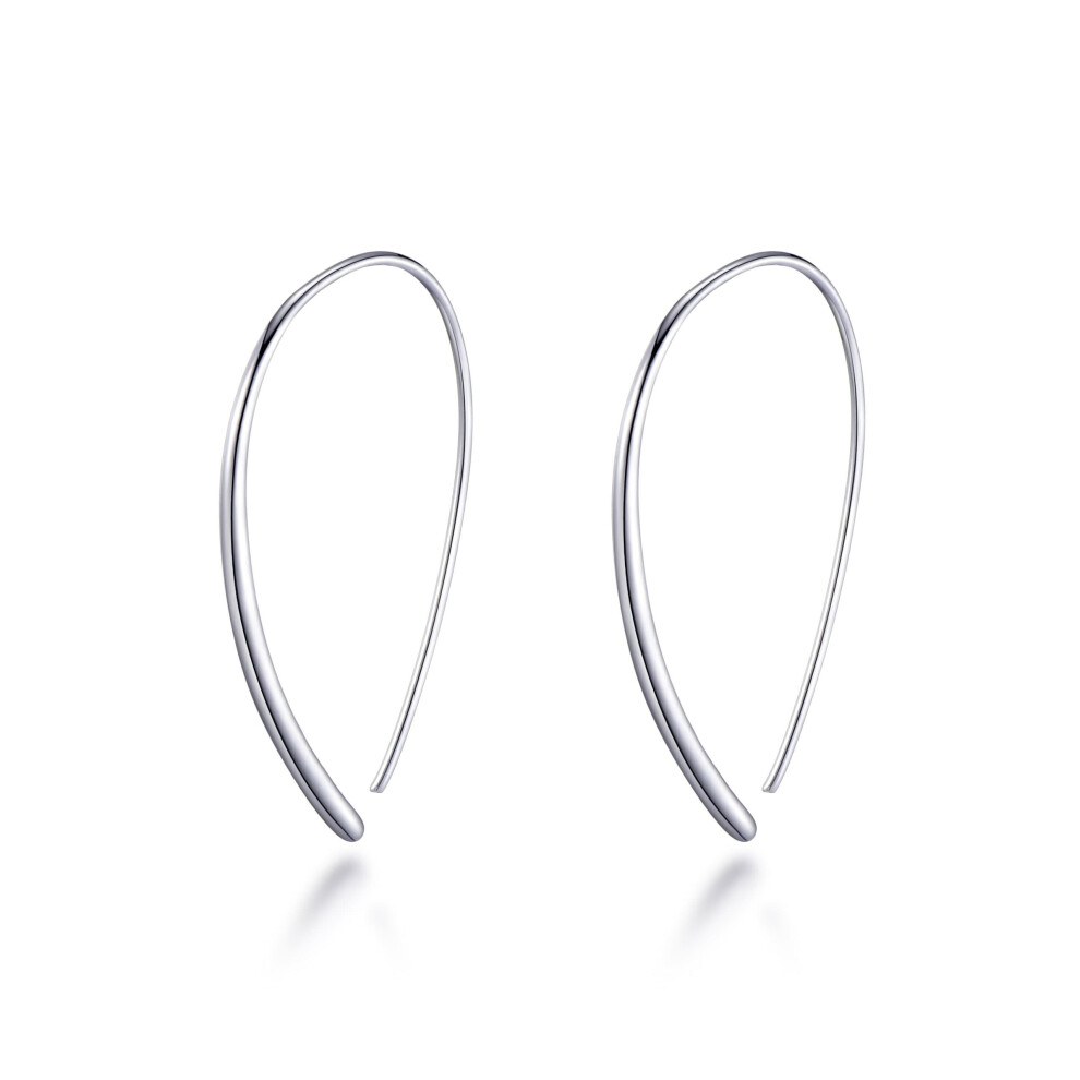 Sterling Silver Thread Earrings - Image 2