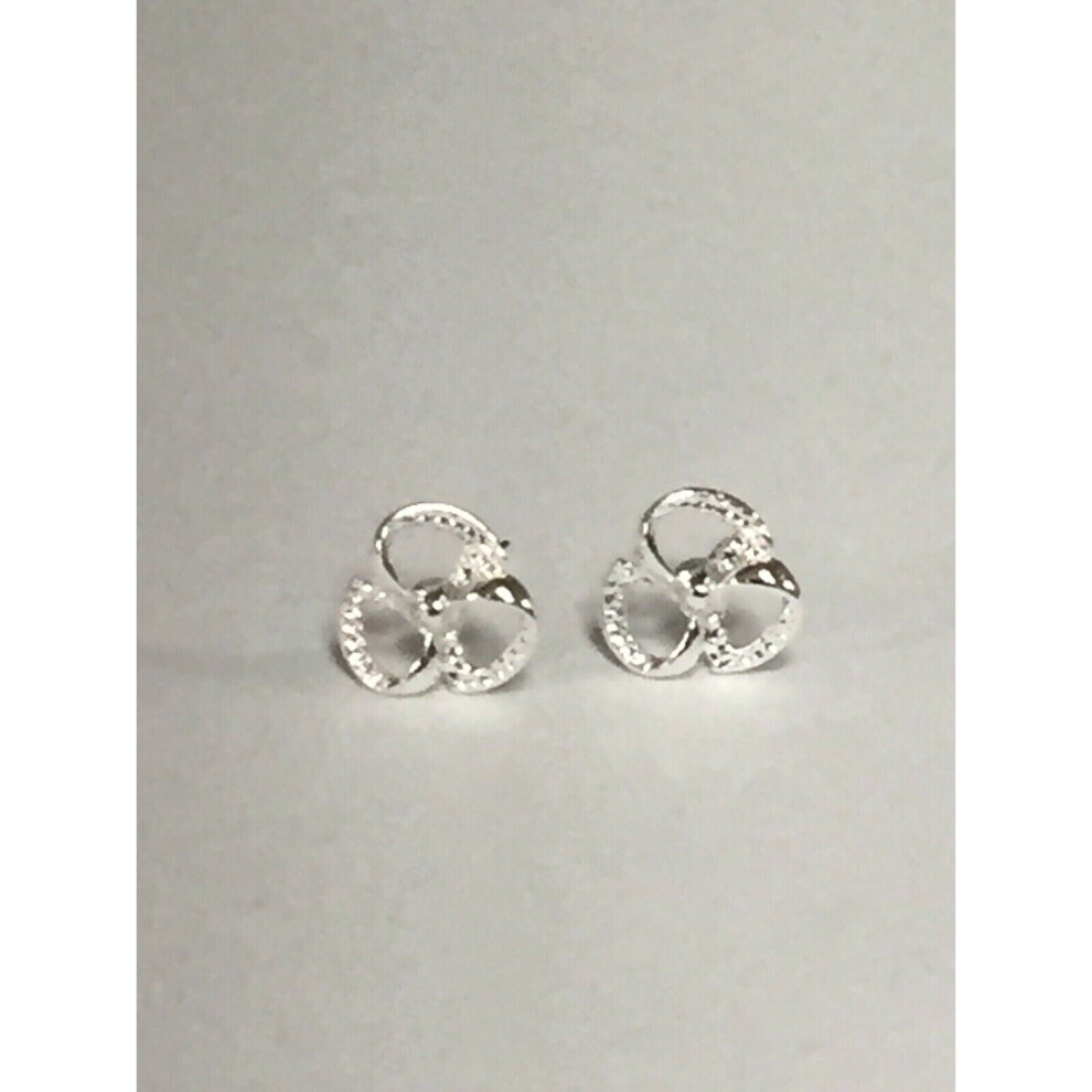 (Style 75) Silver Stud Earrings Rhinestone Crystal Women Girls ladies wedding Gift Earring