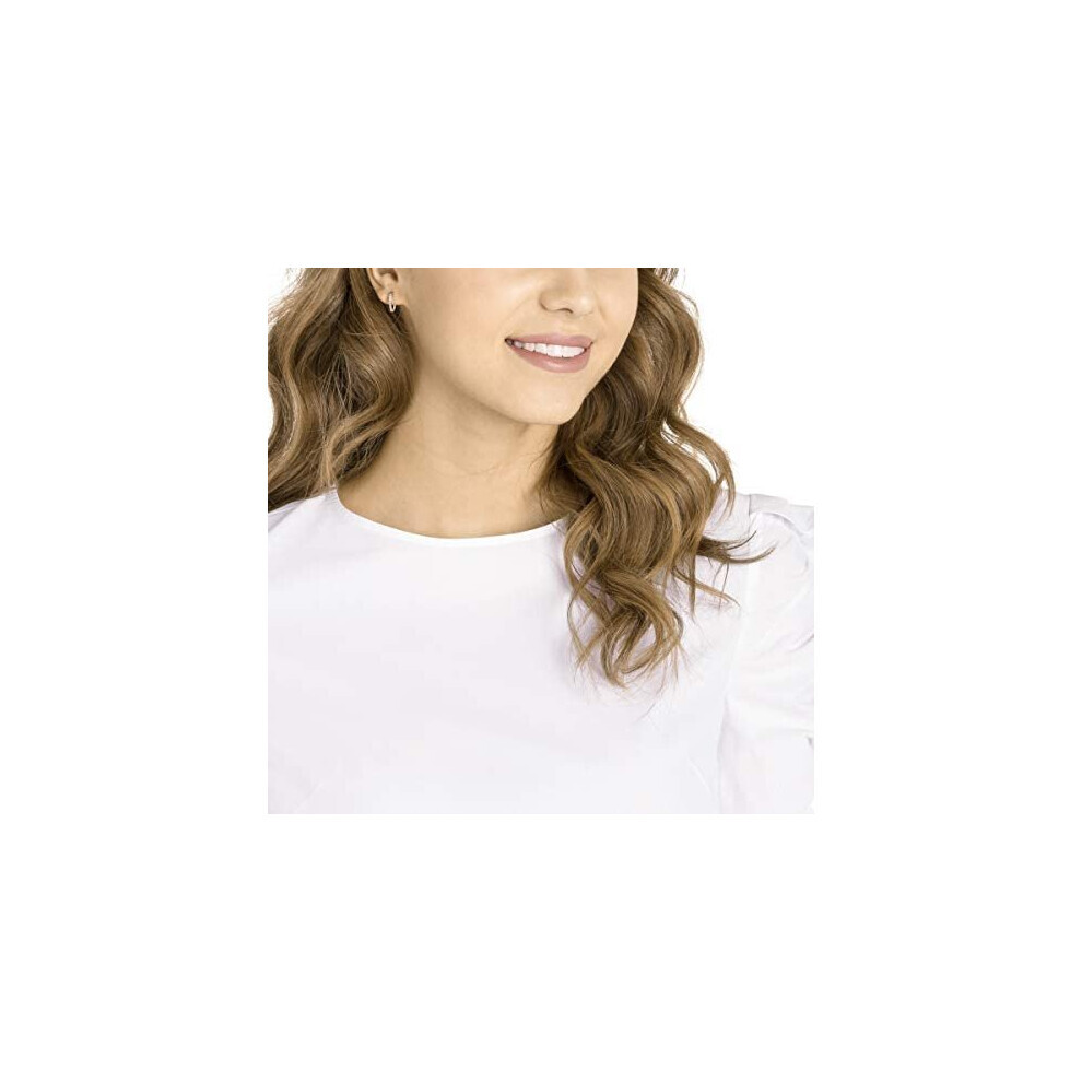 Swarovski Symbolic earrings, Evil eye, Blue, Rose gold-tone plated - Image 5