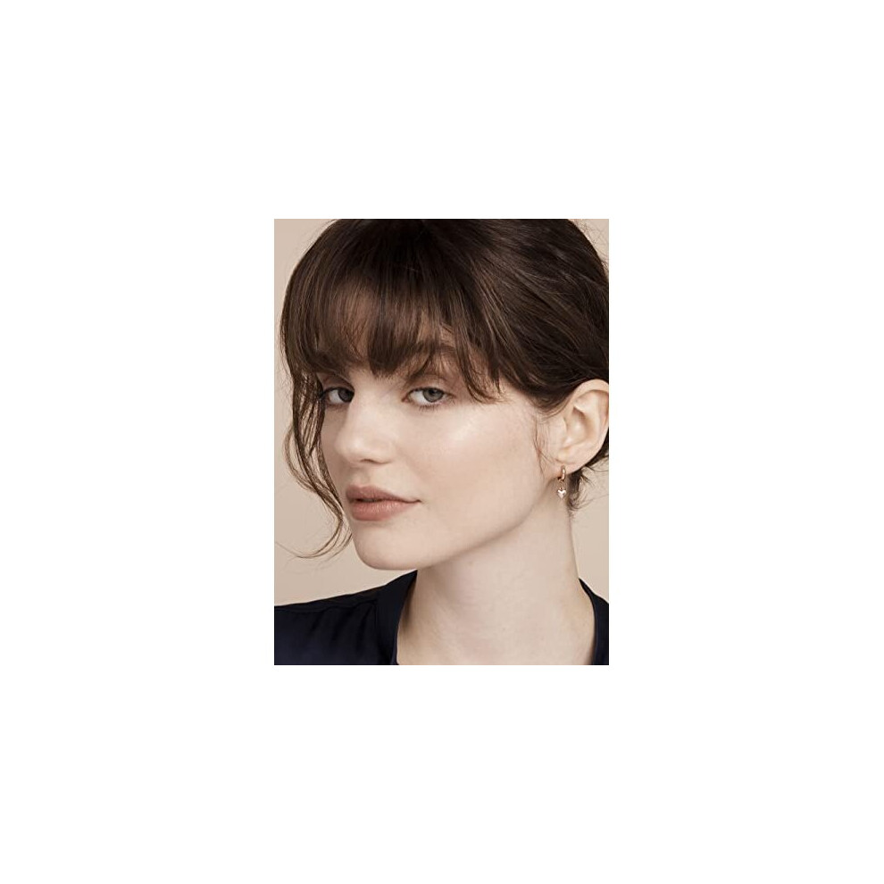 Ted Baker Harrye Tiny Heart Huggie Earring (Rose Gold Tone) - Image 2