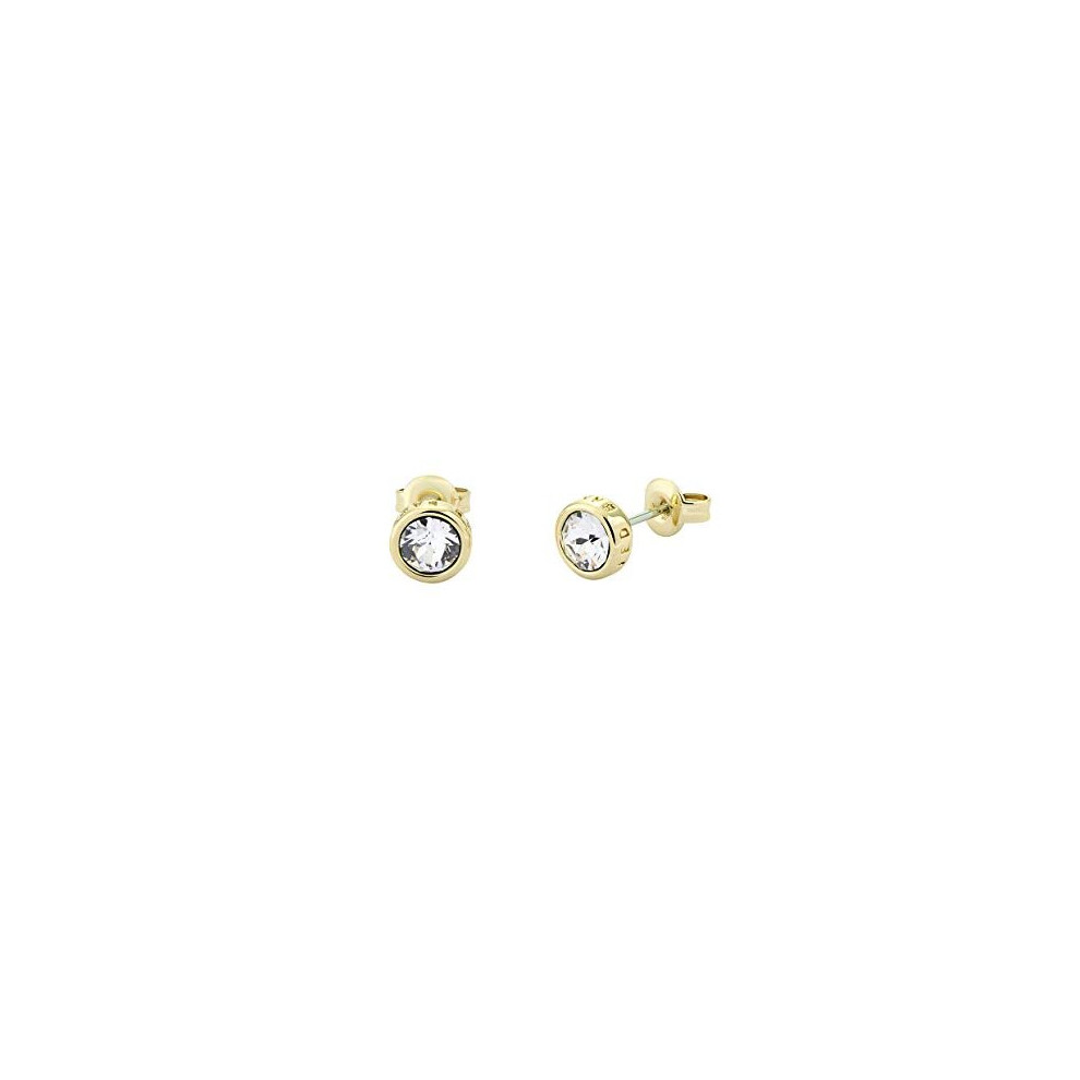 Ted Baker Sinaa Crystal Stud Earrings Gold Tone/Crystal