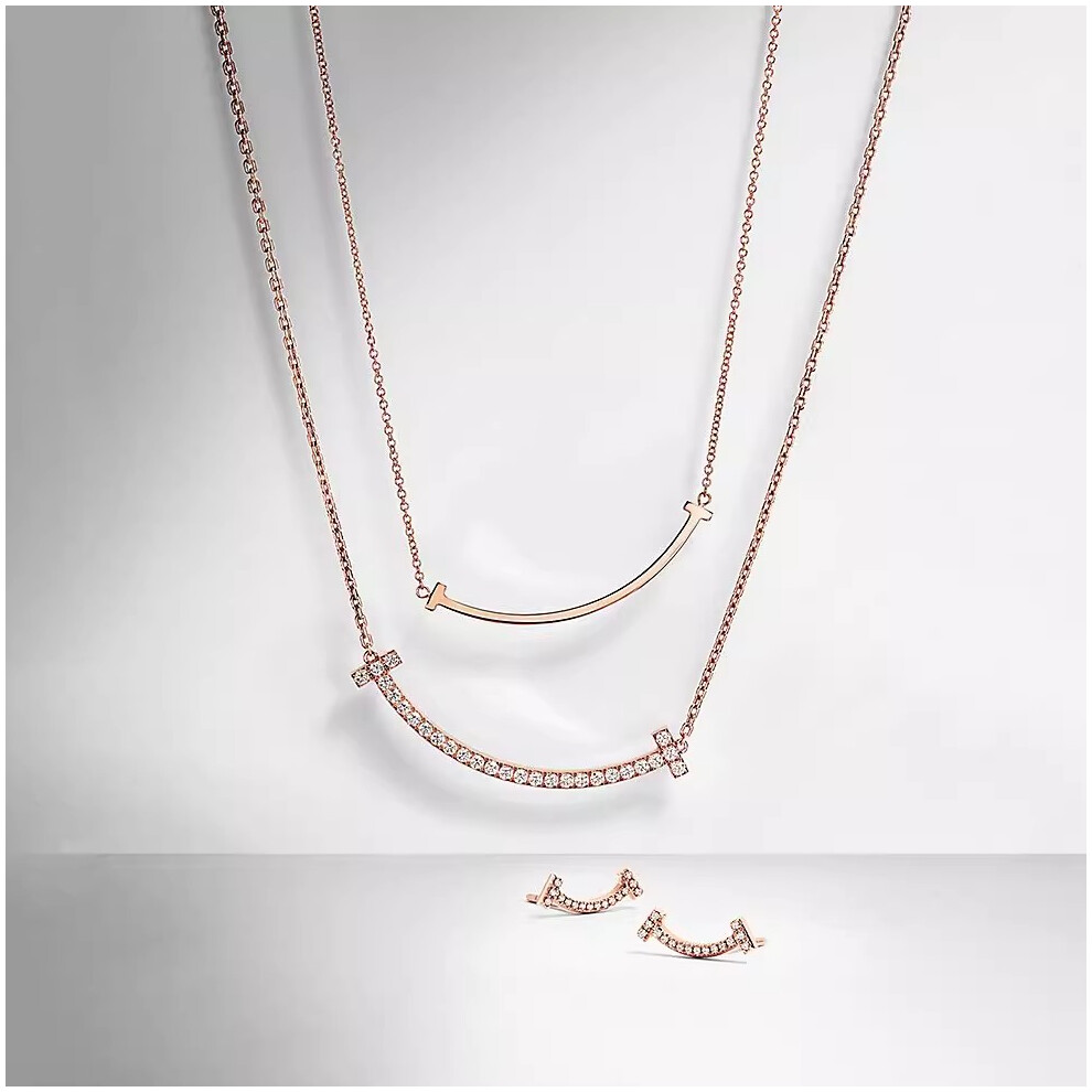 Tiffany Tiffany T series small smile necklace - Image 4