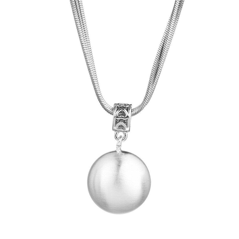 White Luxurious Pearl Necklace For Women With Dazzling Crystal Drop And Layered Design - Image 7